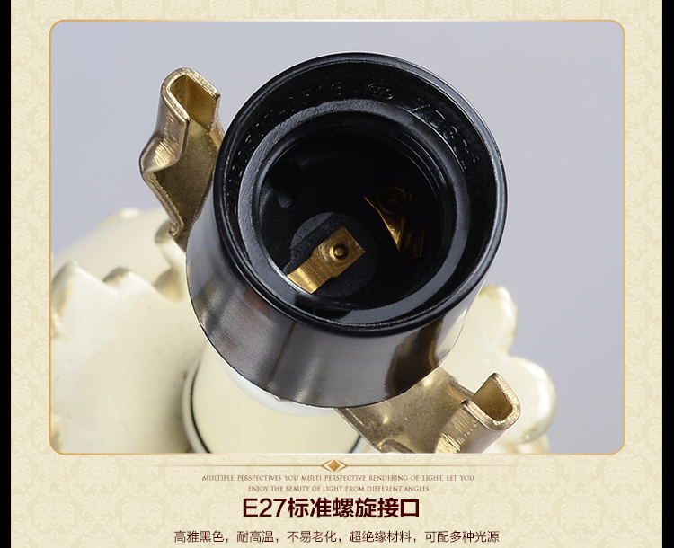 
                                        华艺 灯饰 台灯 卧室 床头欧式装饰台灯客厅书房温馨床头布艺灯具 艾克诗顿 TBW0002                