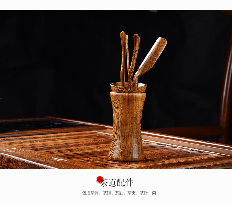 晨茗 宜兴紫砂茶具套装整套茶具茶叶罐组合 电磁炉茶具茶盘套装四合一带消毒锅烧水壶 五福电磁炉茶盘巧云套装