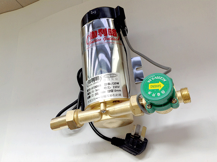 伽利略120w/150w家用自来水增压泵管道增压泵自来水增压泵加压泵家用