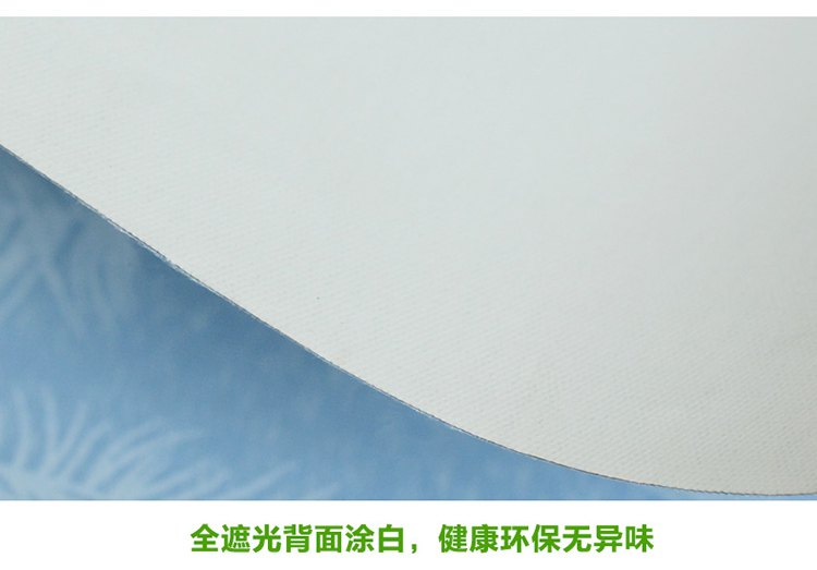 致尚 全遮光防水工程卷帘 卫生间防老化窗帘厨房防油烟窗帘办公室拉帘 JL011 蓝色  工程版 0.1平方尾数补拍