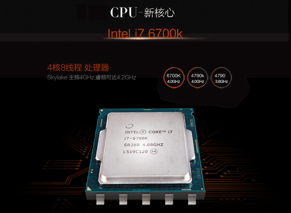 i7级电脑主机diy游戏组装