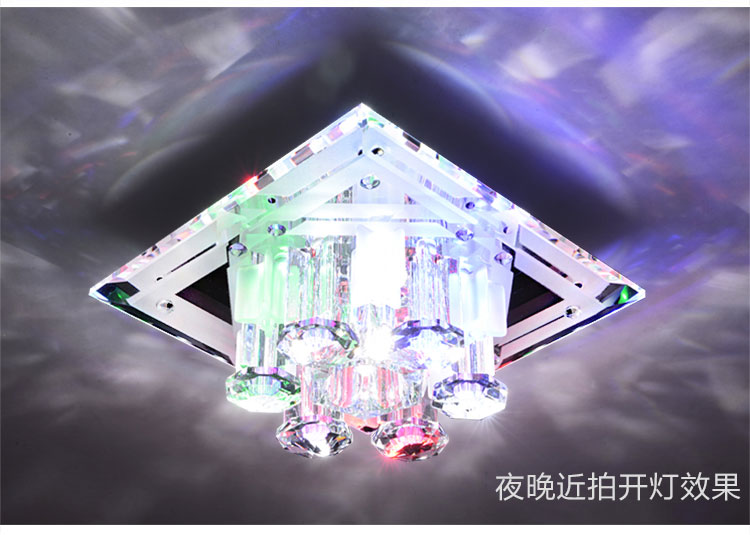 帝歌(DECC)DC1730水晶壁灯现代简约玄关灯客厅门厅过道阳台灯具水晶灯饰