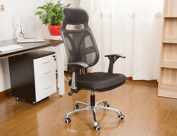 蔓斯菲尔电脑椅家用办公椅弓形电脑网布座椅休闲升降靠背椅特价椅