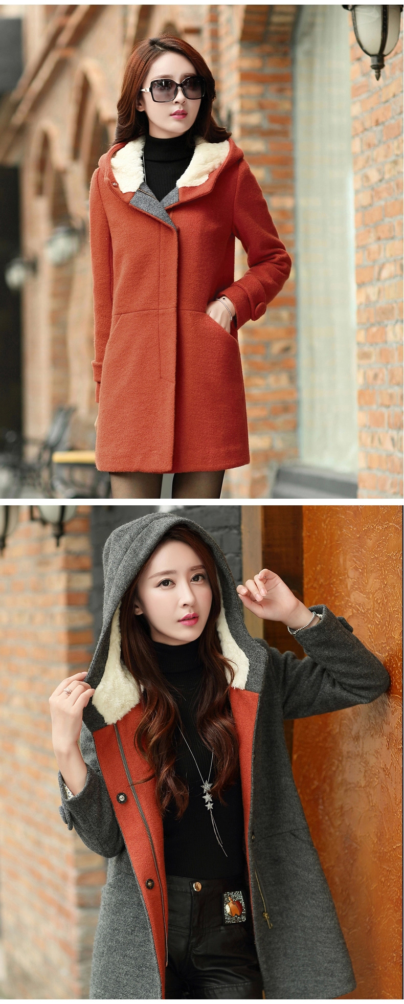 Cabinet-Gye-coats autumn 2015)? the new Korean women in the thick of gross?? jacket coat female autumn and winter D2 carbon L picture, prices, brand platters! The elections are supplied in the national character of distribution, so action, buy now enjoy more preferential! As soon as possible.