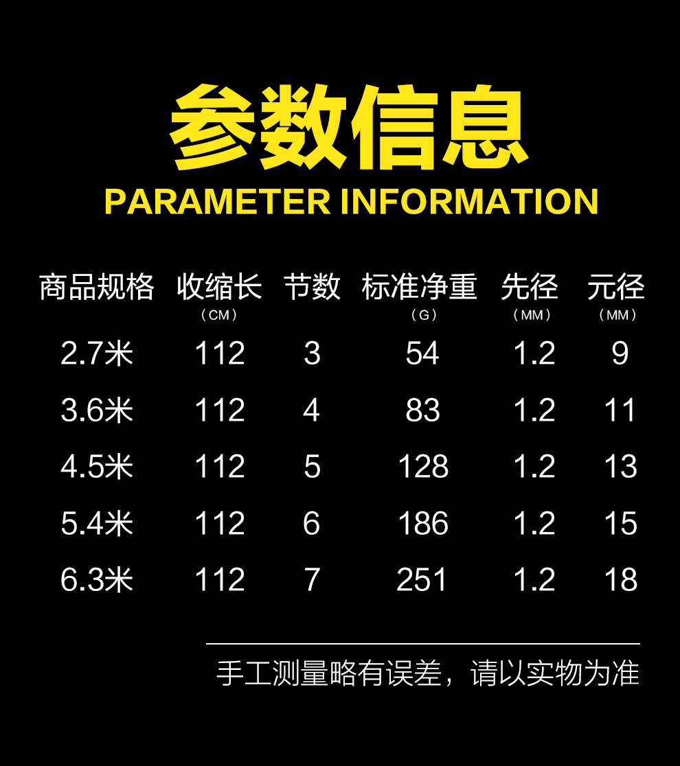 钩鱼竿手竿 超轻超硬台钓竿套装组合 37调溪流竿渔具 高灵敏鲫鱼杆