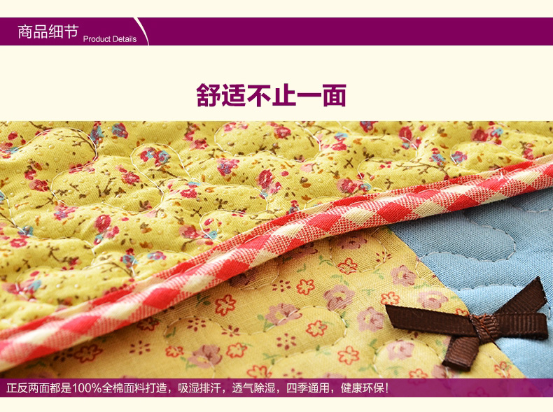 梓晨 纯全棉沙发垫布艺 时尚防滑坐垫靠背巾实木沙发套坐垫四季 韩式蝴蝶结 韩式蝴蝶结粉 90cm*210cm
