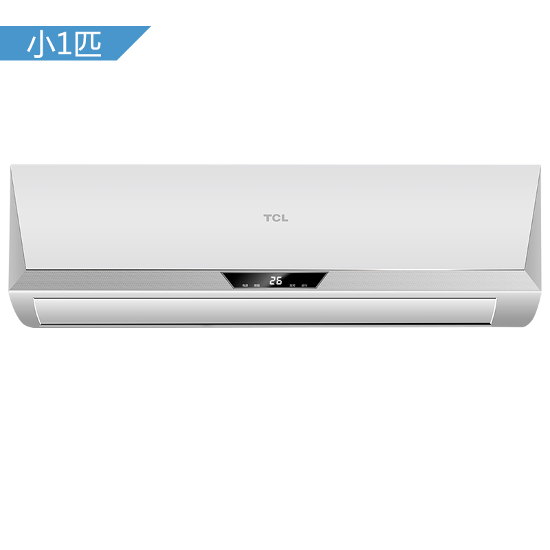 TCL 小1匹 冷暖 定速 壁挂式 空调挂机（KFRd...