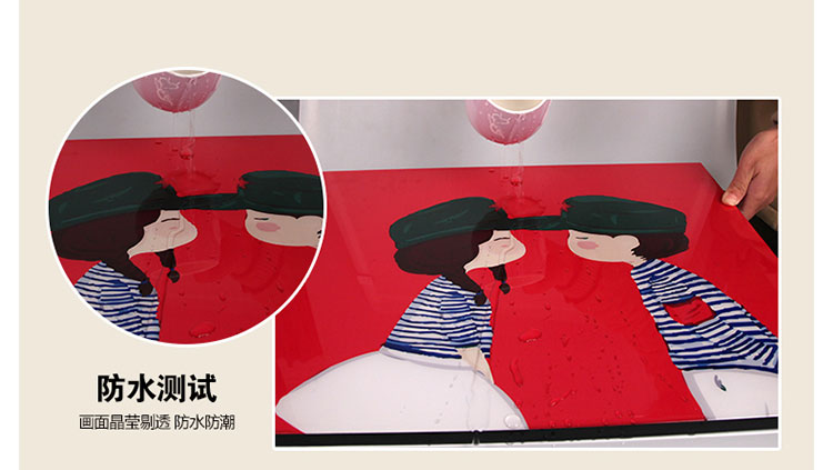 
                                        【私人定制】电箱装饰画 配电箱餐厅现代简约挂画遮挡箱 电表箱 推拉式装饰字画 竖版 高70*宽50                