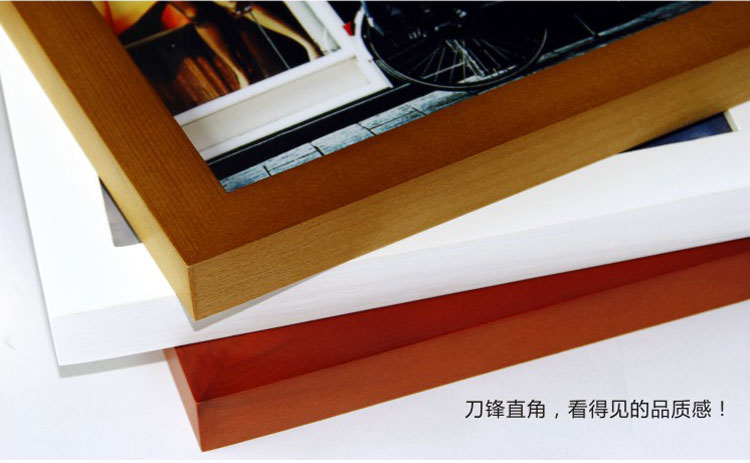 
                                        柠檬树 实木照片墙相框5寸7寸10寸A3证书执照画框多种相框尺寸 白色 12寸挂墙                