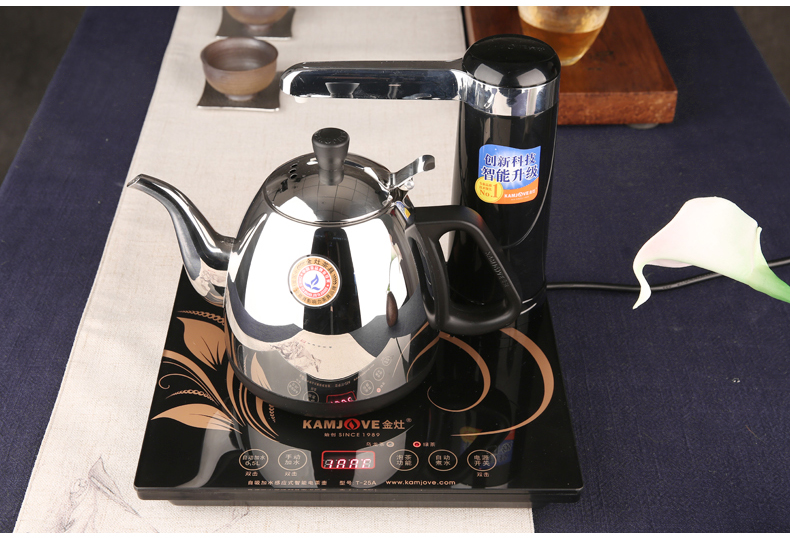 金灶 智能电热茶炉 感应式电热茶壶自动上水器加水器不锈钢茶具茶道配件 T-15A