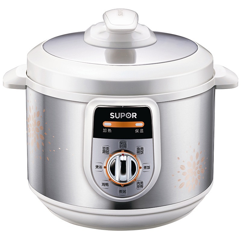 苏泊尔（supor）电压力锅 （一锅双胆） 5L 高压...