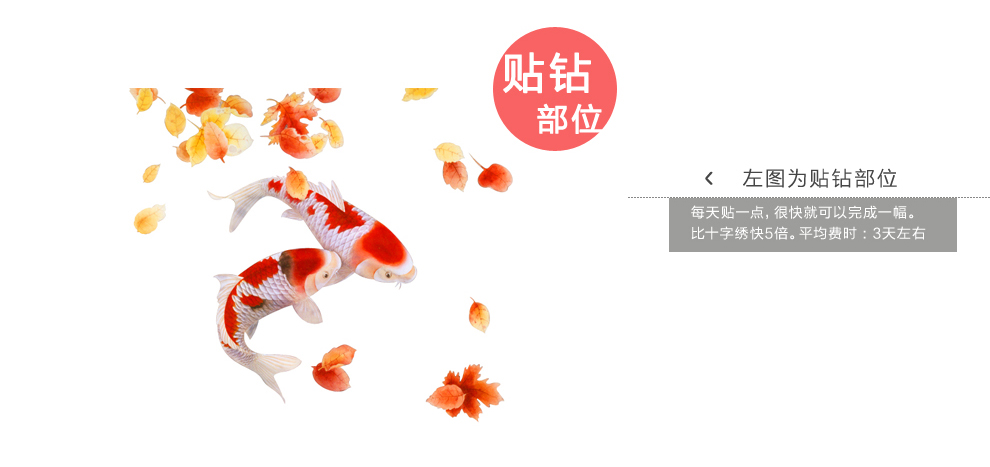 
                                                                                伊人5D钻石画满钻年年有余砖石十字绣2021新款客厅锦鲤秋颂双鱼简单绣餐厅圆钻钻石绣卧室满绣 T1055 咏荷鱼趣【65x65cm】半钻 画布尺寸 ( 65x65cm)                
