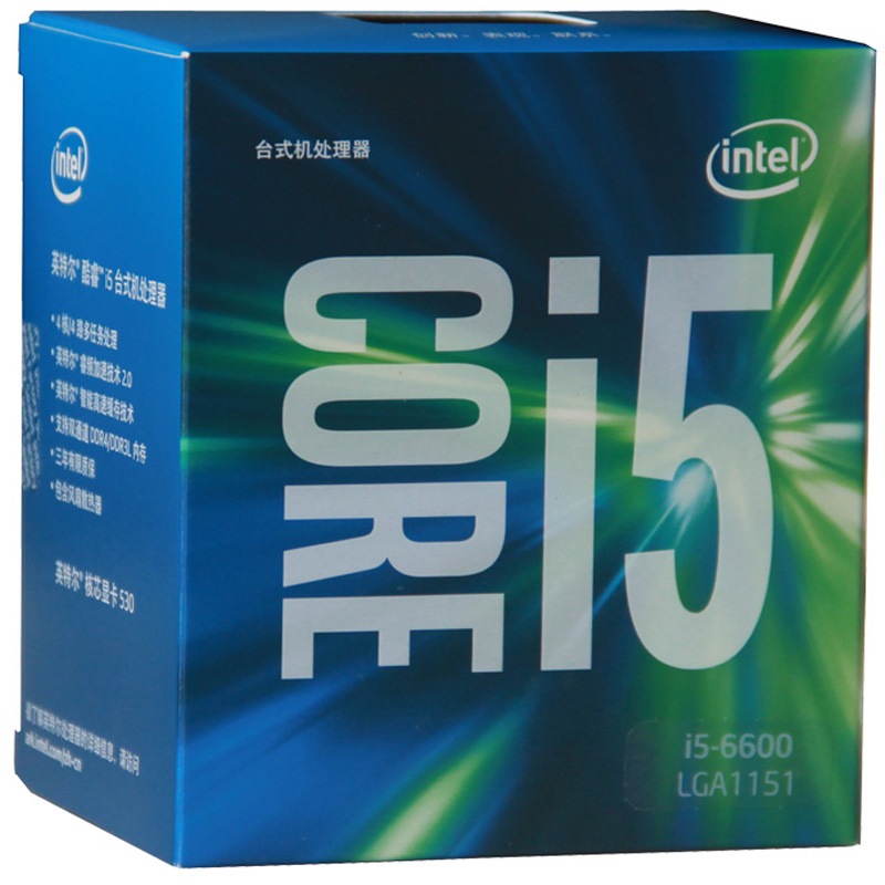 英特尔（Intel）酷睿四核 i5-6600 1151...
