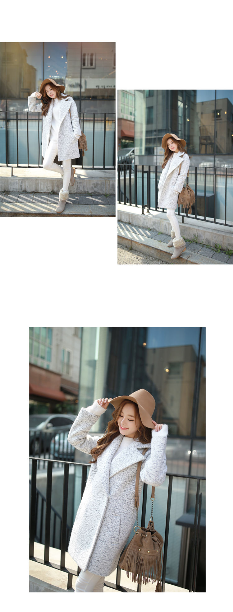 Gloria mini-ya autumn and winter new women in Korean long lapel large Sau San Mao jacket? a wool coat Female Light Gray L picture, prices, brand platters! The elections are supplied in the national character of distribution, so action, buy now enjoy more preferential! As soon as possible.