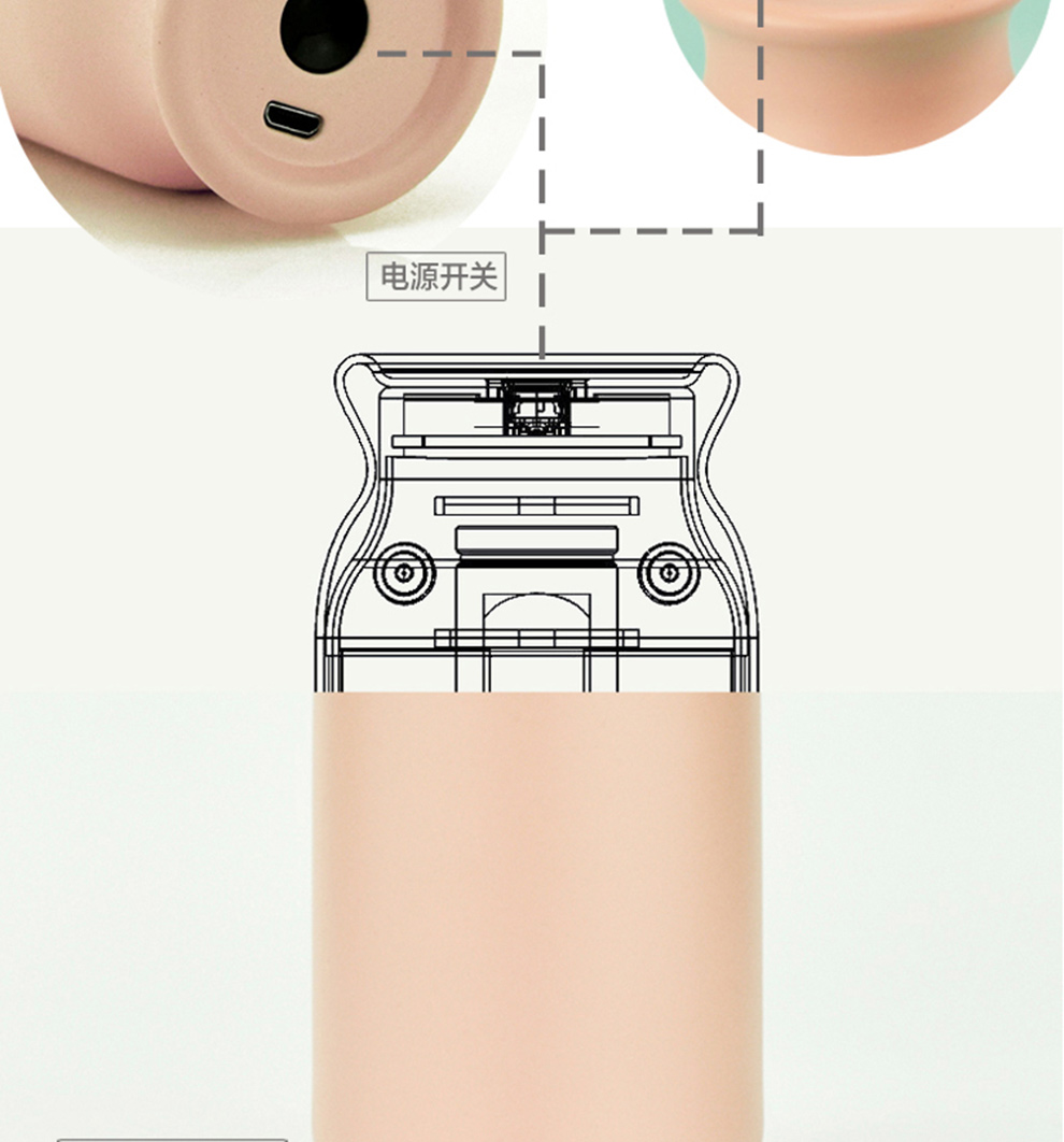 迷你小手暖手宝usb充电 防爆电暖宝宝 秋冬新款电热宝 创意电热饼 小手款-粉色