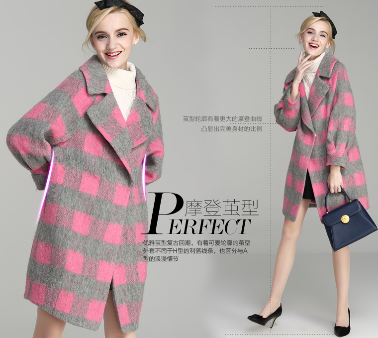 The jacket coat of gross Clinton? female Fall/Winter Collections new Korean video in thin long Sau San)? Q586 sub-pink L picture, prices, brand platters! The elections are supplied in the national character of distribution, so action, buy now enjoy more preferential! As soon as possible.