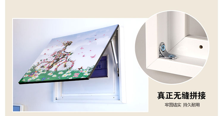 
                                        【私人定制】电箱装饰画 配电箱餐厅现代简约挂画遮挡箱 电表箱 推拉式装饰字画 竖版 高70*宽50                