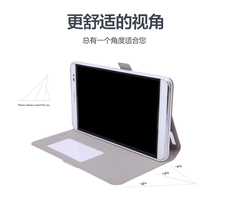 my colors 保护套支架翻盖卡通皮套 适用华为荣耀x2 粉色蝴蝶结