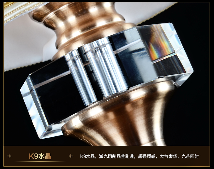 
                                        华艺灯饰 壁灯床头 卧室客厅过道阳台装饰壁灯 欧式现代简约灯具 DB27 壁灯 1头                