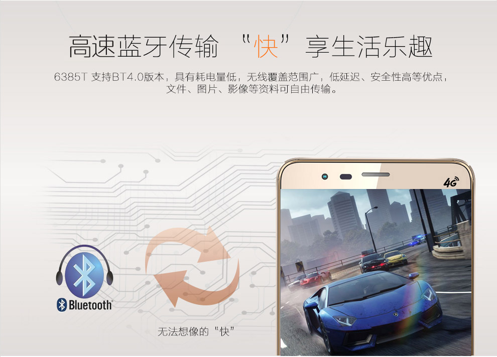 海尔 (Haier) HL-6385T 移动4G 智能手机 白色