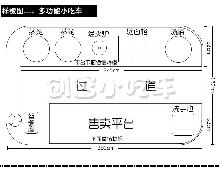 电动四轮小吃车房车多功能流动快餐冰淇淋冷饮烧烤早餐摆摊街景车 全