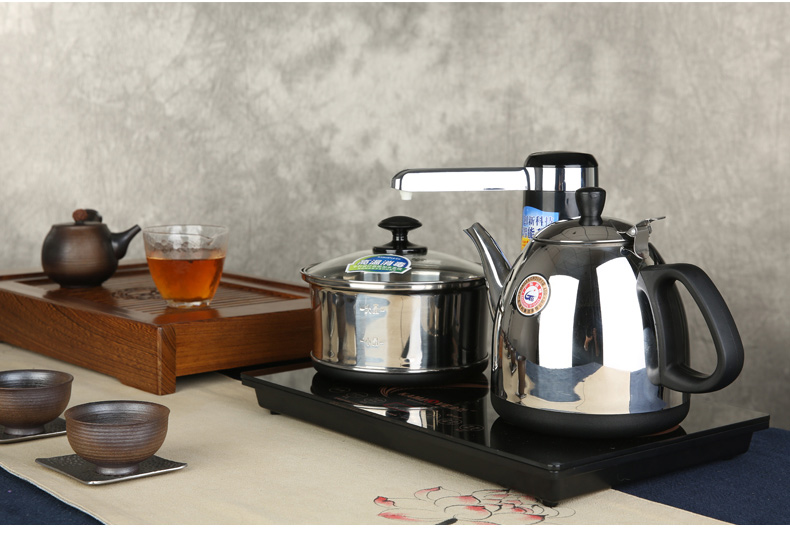 金灶 电茶壶电热茶炉 烧水器 电茶壶自动上水茶壶自吸加水感应式智能电热茶炉