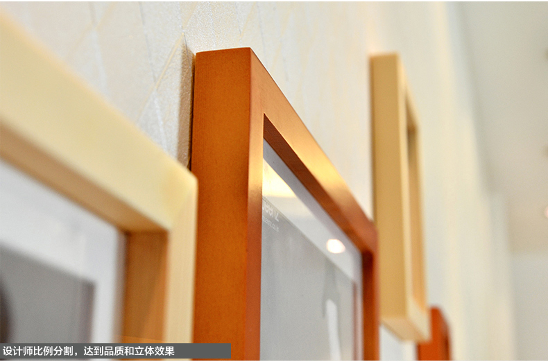 
                                        梓晨 进口实木照片墙 相框墙/照片墙 11框 家居饰品 相框墙相片墙HD-011家装节 白原胡混搭                