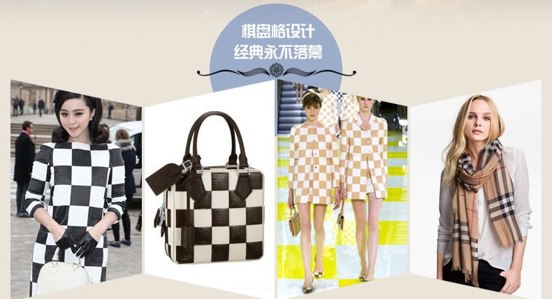 绿幽谷全棉沙发垫格子时尚布艺坐垫套装四季通用防滑沙发套罩巾 黑白格 单条110*150cm