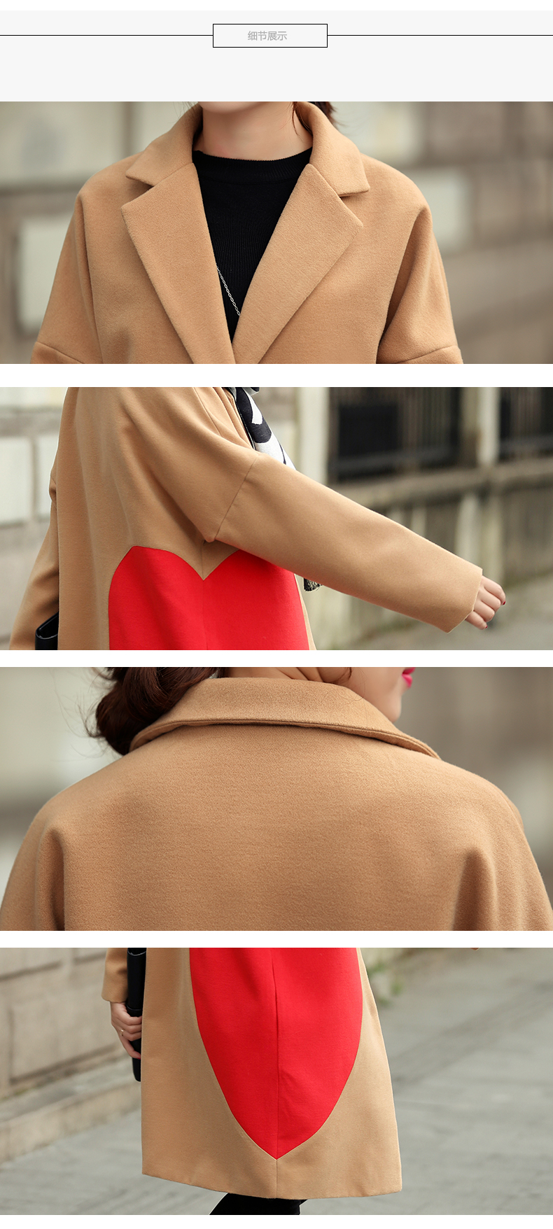 2015 WINTER again for developing new gross jacket female Korean version of this stylish mahogany and loose larger gross? In coats long red XXL(125-145 1663 catties) Picture, prices, brand platters! The elections are supplied in the national character of distribution, so action, buy now enjoy more preferential! As soon as possible.