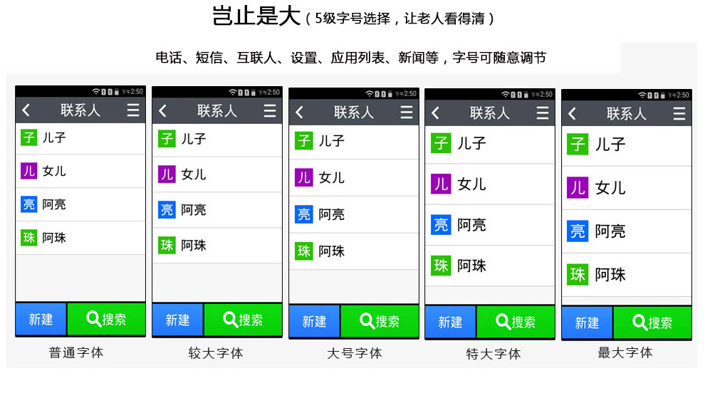 康佳EG750全网通 电信4G移动联通2G智能手机 5.0英寸 黑色