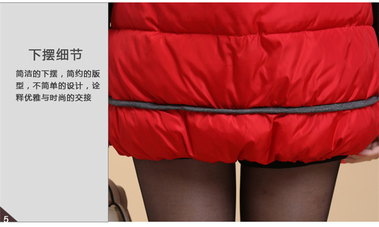帛依恋羽绒棉马夹女士中长款拼色百搭背心连帽外套 黑色 M