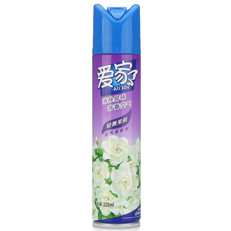 爱家 空气清新剂 茉莉320ml 除臭喷雾 芳香剂