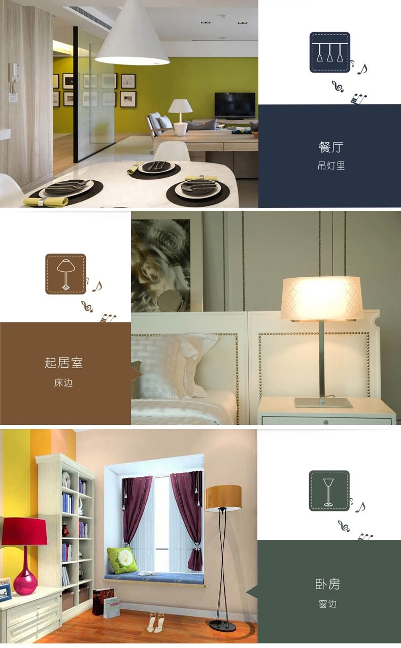 舒美康 炫彩蓝牙音响 音乐灯泡 创意时尚音响灯 时尚设计 创意家居 白色