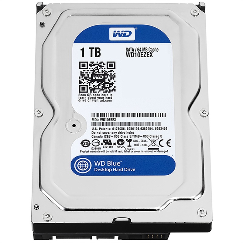 西部数据(WD)蓝盘 1TB SATA6Gb/s 72...