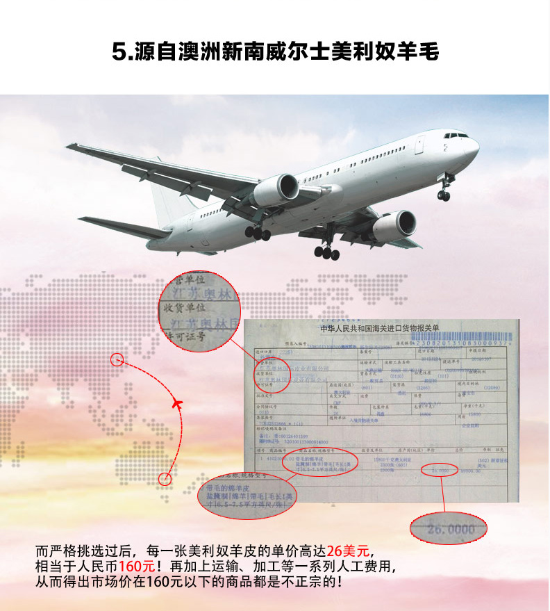 
                                                                                奥林百逸雅澳洲皮毛一体羊毛地毯羊毛垫飘窗垫门前垫客厅茶几垫卧室床边毯床前垫 象牙白 2P精品级（宫廷皇家专用）                