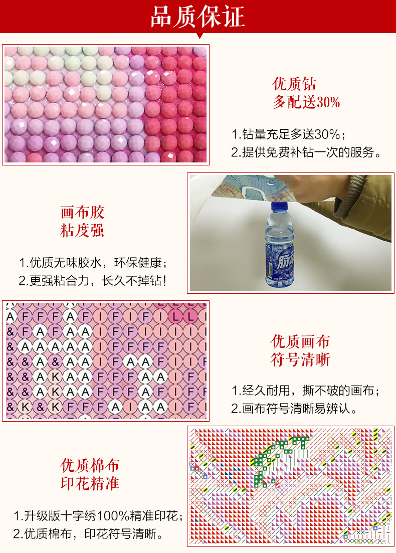 
                                        芙林达 5d钻石十字绣客厅新款大幅精准印花富贵有余绣线十字绣九鱼图荷花钻石绣 不满钻 180*75cm 魔方钻钻石画                