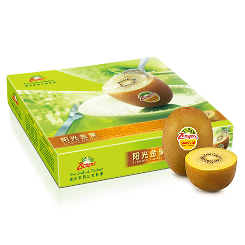 佳沛zespri 新西兰进口金奇异果猕猴桃 16粒装 ...