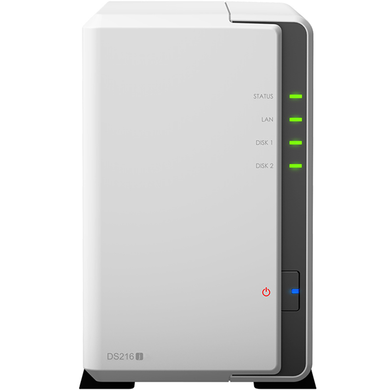 群晖（Synology）DS216j 家庭及个人小型企...