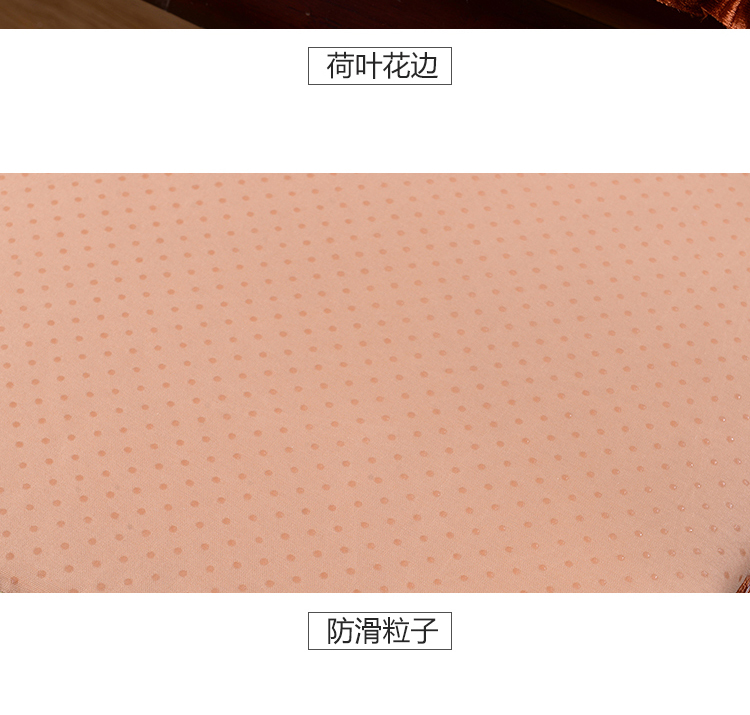
                                        洛兰家居 法莱绒躺椅垫 加厚保暖摇椅垫垫子 叶子花 53*160cm                