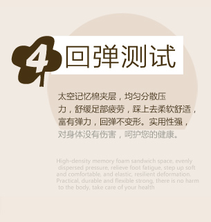 大达 纯色慢回弹地垫浴室进门吸水防滑门垫脚垫 WX003石纹灰色 40*60