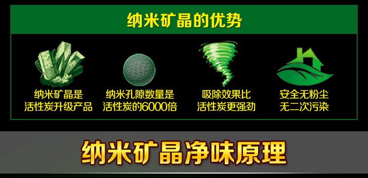 绿驰(Greensky)儿童母婴房净味剂 活性炭竹炭升级产品 去除甲醛苯纳米矿晶包 新房装修除味吸甲醛500g