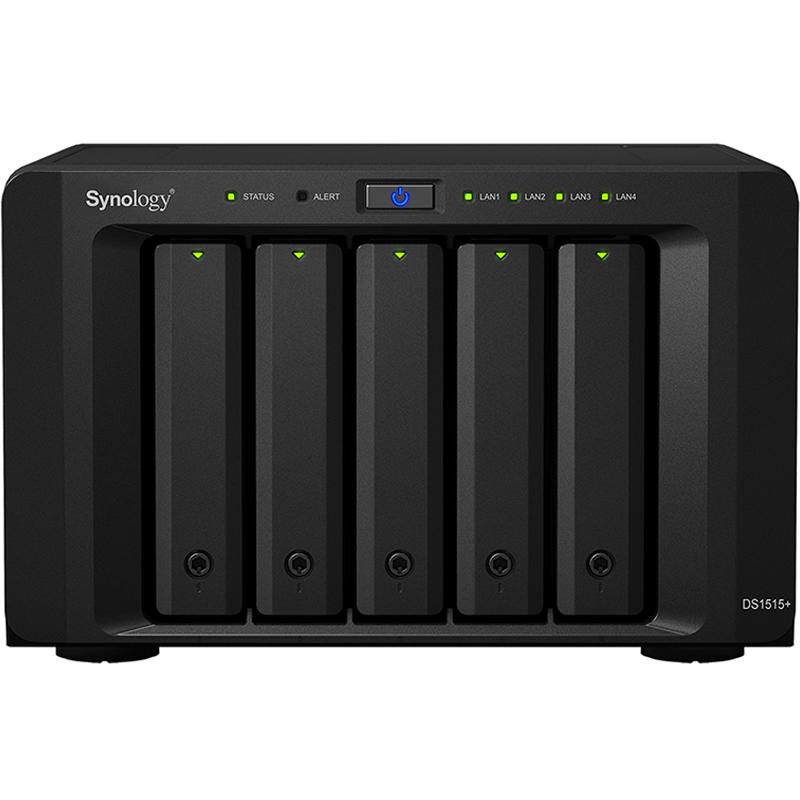 群晖（Synology）DS1515+ 四核心CPU的...