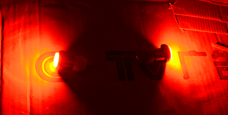 岭南ts自行车把塞灯转向灯警示灯 山地自行车铝合金把