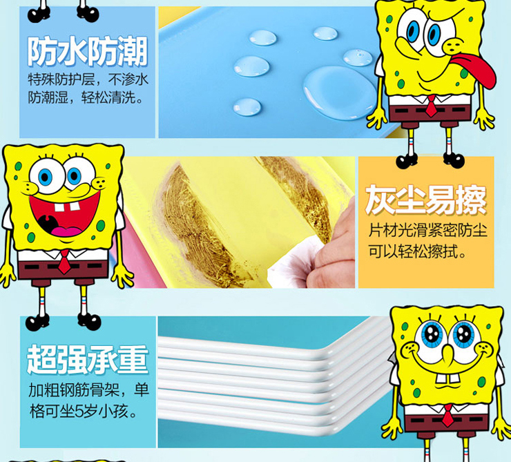 
                                        美瑄儿童收纳衣柜塑料储物柜 12门8格2挂粉色 具体尺寸见详情页                