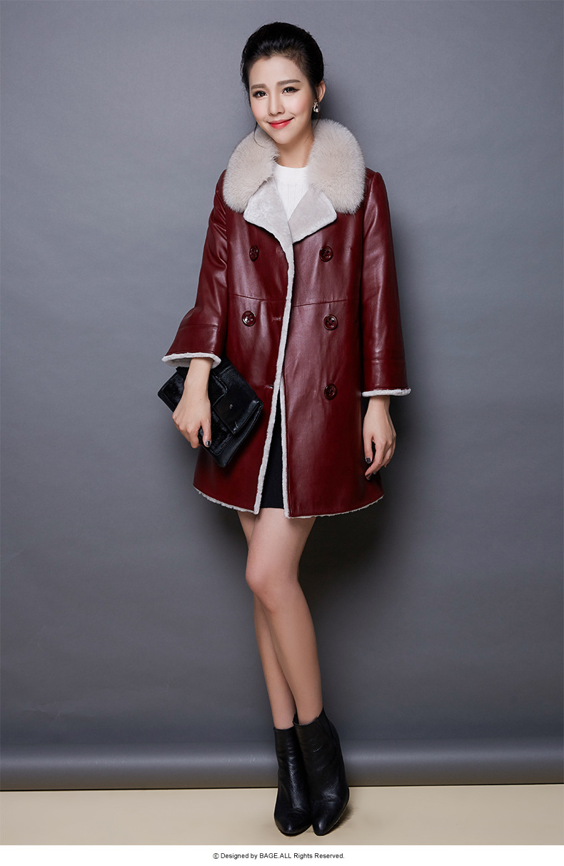 Mineau Xuan by 2015 winter long jacket coat fur grass lamb  K881 wine red XXL picture, prices, brand platters! The elections are supplied in the national character of distribution, so action, buy now enjoy more preferential! As soon as possible.