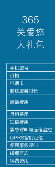 365关爱您 易百年Ez621老人手机 移动/联通2G 红+黑 手机+365服务无电话卡版