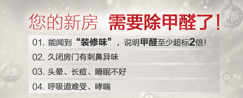 
                                        易卫士 德国进口除甲醛清除剂 去除甲醛喷剂 新房室内装修净化空气家具除味 一套(1瓶喷雾+4支雾化剂)                