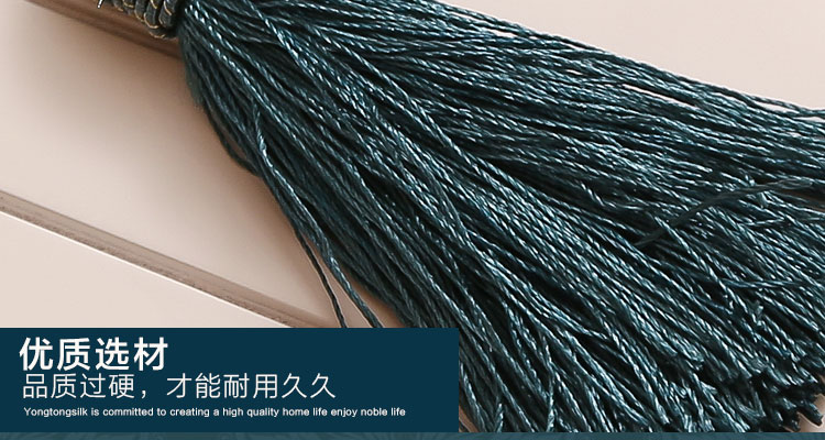 
                                        yongtongsilk 欧式桌旗现代简约餐桌布柜子盖布 繁花似锦 黄色 31*210cm桌旗                