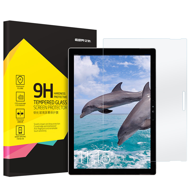 亿色（ESR）Surface Pro 4钢化玻璃膜 防...