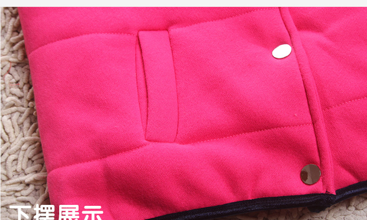 韩索空间2015情侣装棒球服秋冬装新款韩版情侣卫衣女大码长袖卫衣外套开衫潮Q24 浅玫红 XXL